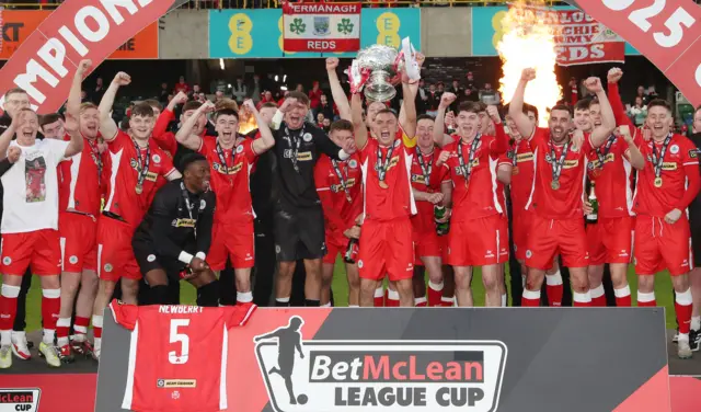 Cliftonville lift the BetMcLean Cup