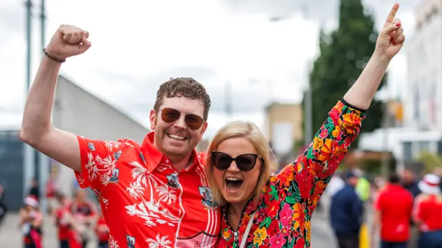 Colum Cronin and Ria Flom from Cork