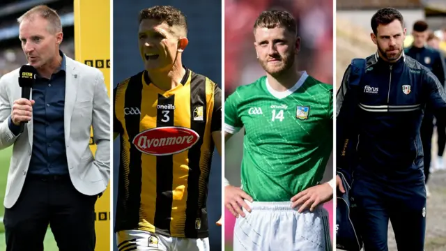 Jamesie O'Connor, Paul Murphy, Seamus Flanagan and Neil McManus