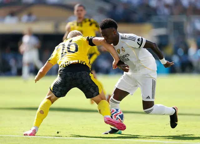 Vinicius Jr in action for Real Madrid