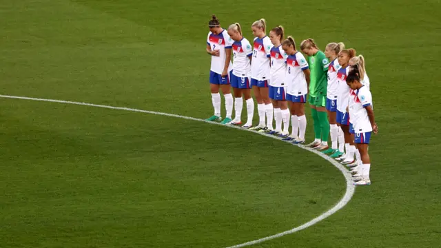 Lionesses observing a minutes silence
