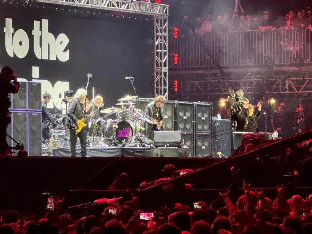 Black Sabbath on stage