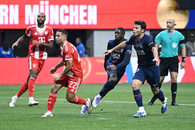 PSG celebrate a goal