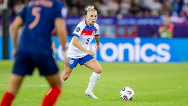 Alex Greenwood of England Women during the EURO Women match between France Women v England Women at the Stadium Letzigrund