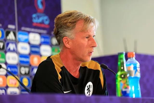 Netherlands boss Andries Jonker
