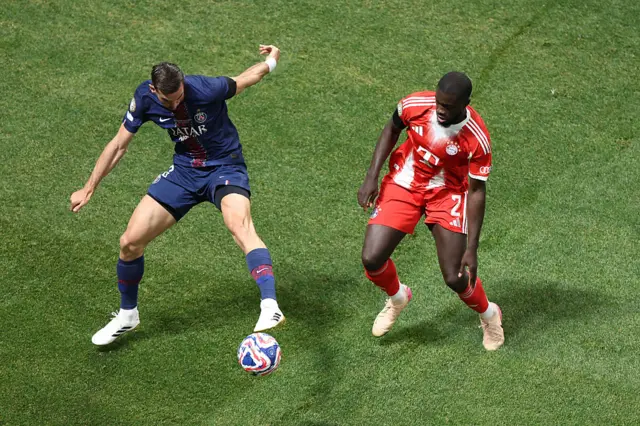 Fabian Ruiz in action for PSG