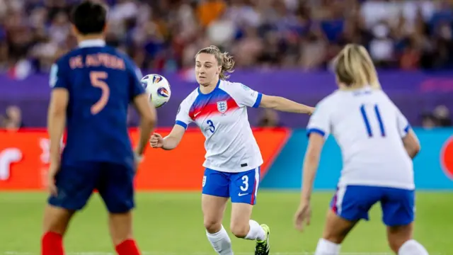 Niamh Charles of England Women during the EURO Women match between France Women v England Women at the Stadium Letzigrund