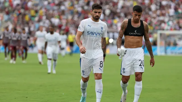 Ruben Neves and Joao Cancelo