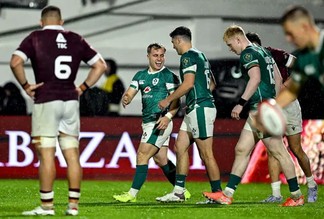 Craig Casey celebrates