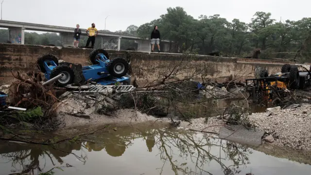 Damage in Kerrville