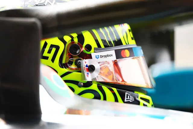Lando Norris during the qualifying session of the British Grand Prix at Silverstone
