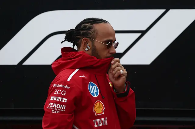 Lewis Hamilton who finished fourth in the British Grand Prix