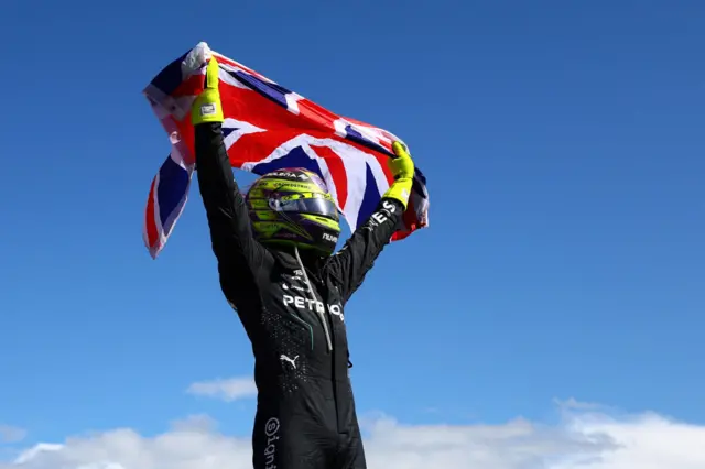 Lewis Hamilton of Mercedes won a ninth British Grand prix title in 2024