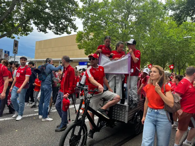 Switzerland fans