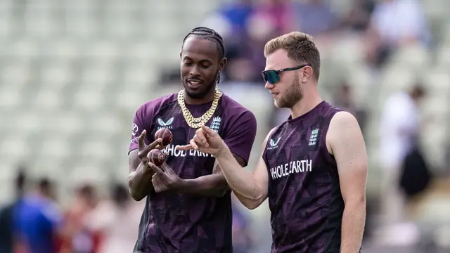 Jofra Archer chats to Sam Cook at Edgbastpm