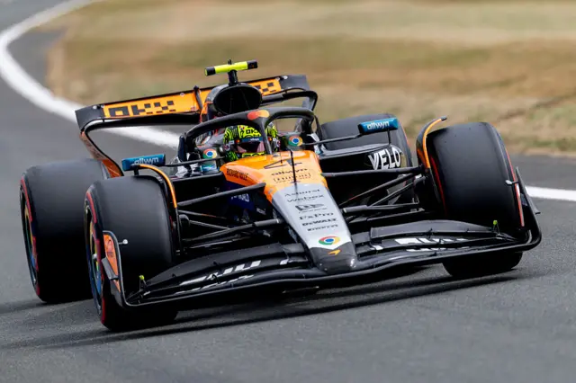 Lando Norris at the British Grand Prix