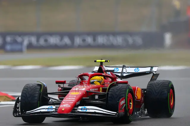 Lewis Hamilton at the British Grand Prix