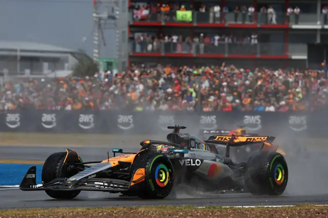 Oscar Piastri in the British Grand Prix