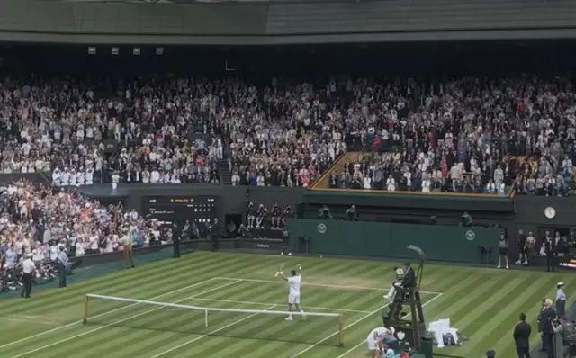 Novak Djokovic celebrates