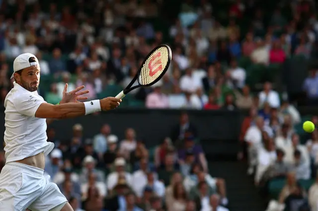 Grigor Dimitrov at Wimbledon