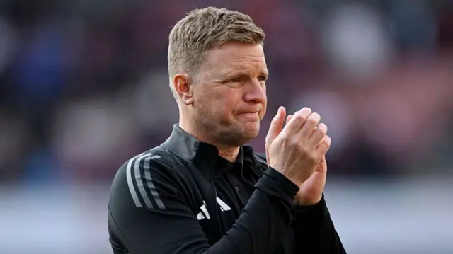 Newcastle manager Eddie Howe