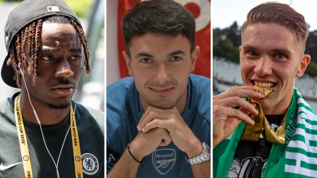 Noni Madueke, Martin Zubimendi and Viktor Gyokeres