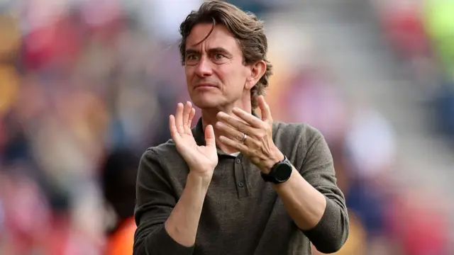 Spurs' manager Thomas Frank