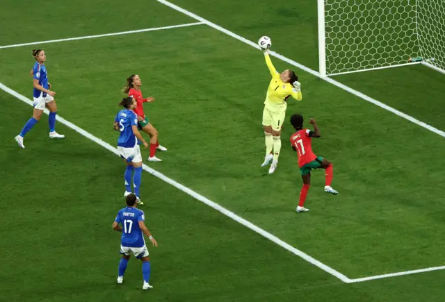 Italy's Laura Giuliani in action