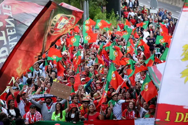 Portugal fans