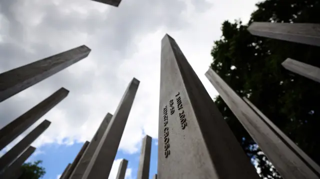 Shot of the 7 July Memorial