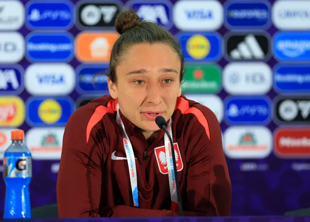 Matysik addresses the media ahead of the Sweden game