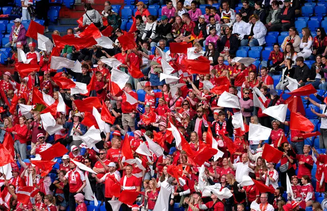 Denmark fans