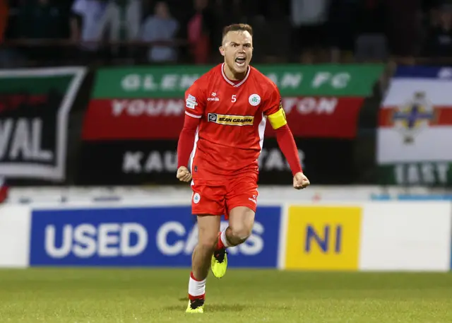 Rory Hale celebrating