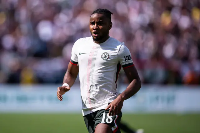 Christopher Nkunku in action for Chelsea