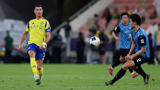 Kota Takai against Ronaldo