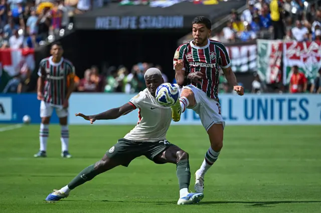 Moises Caicedo in action for Chelsea