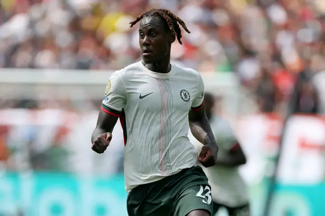 Trevoh Chalobah in action for Chelsea
