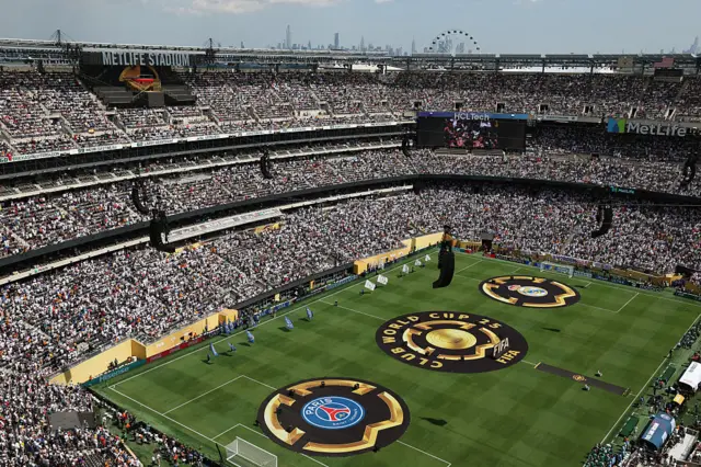 A general view of the MetLife Stadium in New Jersey
