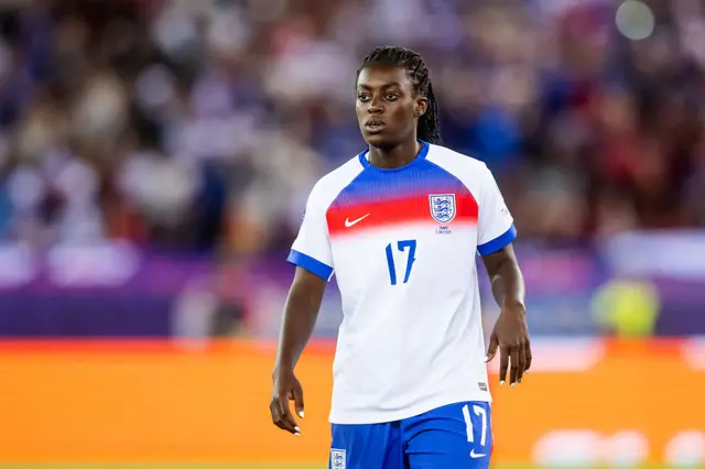 Michelle Agyemang in an England kit