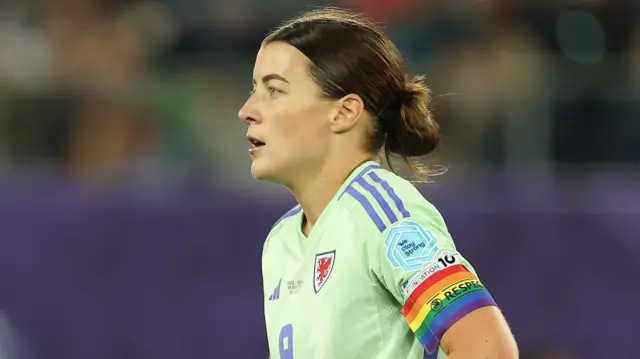 Wales captain Angharad James