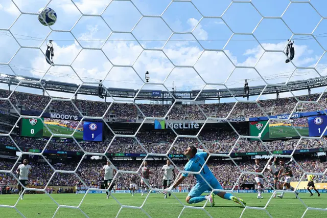 Joao Pedro fires in Chelsea's second goal