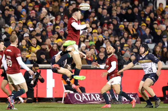 British and Irish Lions' Blair Kinghorn