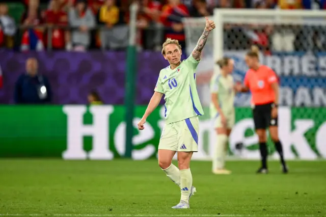 Jess Fishlock salutes Wales fans