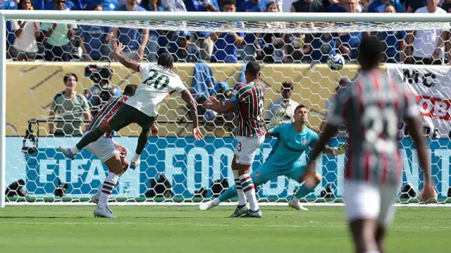 Joao Pedro scores against Fluminense