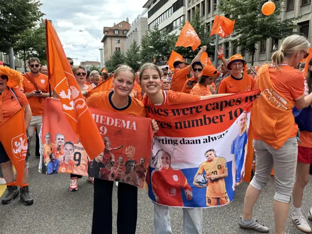 Netherlands fans