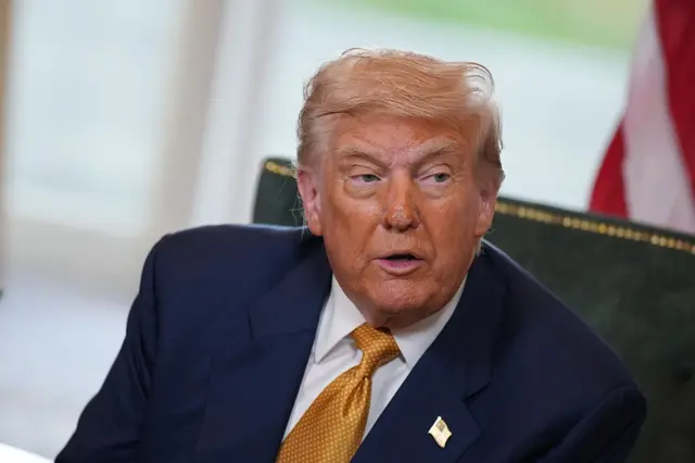 US President Donald Trump