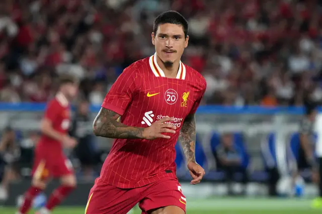 Darwin Nunez of Liverpool