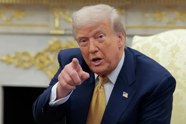 US Presidend Donald Trump