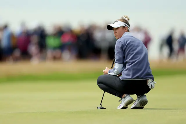 Nelly Korda at Royal Porthcawl