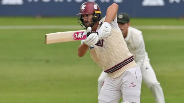 Lewis Gregory batting